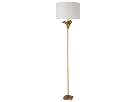 Regina Andrew Antique Gold Leaf Floor Lamp