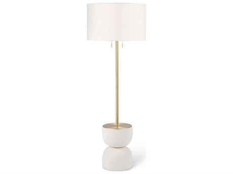 Regina Andrew Bruno White Floor Lamp