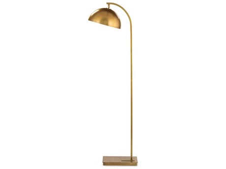 Regina Andrew Otto Natural Brass Floor Lamp