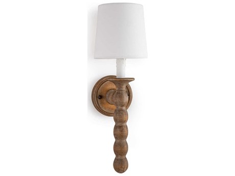 Regina Andrew 1-Light Natural Blackened Steel Brown Wall Sconce