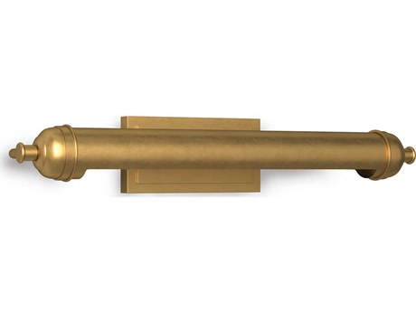 Regina Andrew Devon 2-Light Natural Brass Picture Light