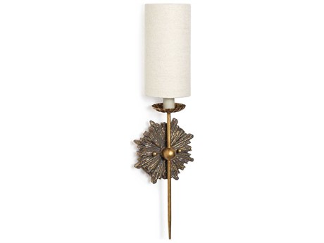 Regina Andrew 1-Light Antique Gold Wall Sconce
