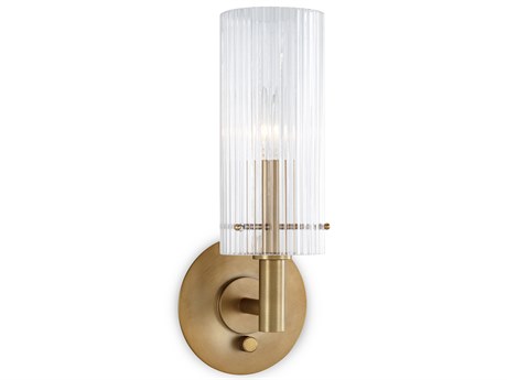 Regina Andrew 1-Light Natural Brass Wall Sconce