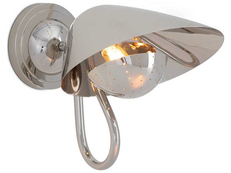 Regina Andrew Keaton 1-Light Polished Nickel Wall Sconce