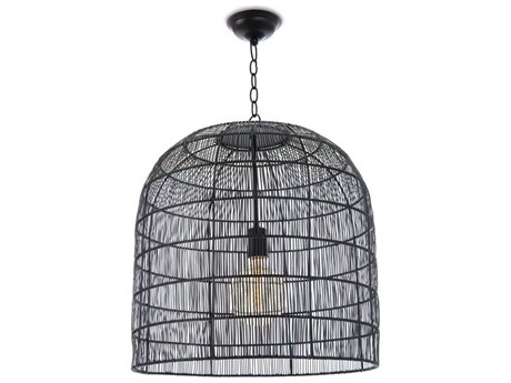 Regina Andrew 1-Light Black Pendant