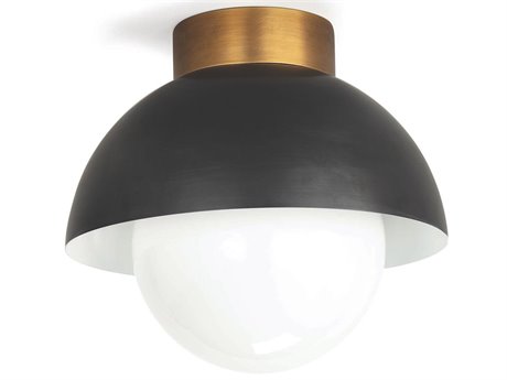 Regina Andrew Montreux 1-Light Oil Rubbed Bronze Flush Mount