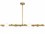 Regina Andrew Styx 47" 10-Light Oil Rubbed Bronze LED Globe Linear Island Pendant  REG161384ORB