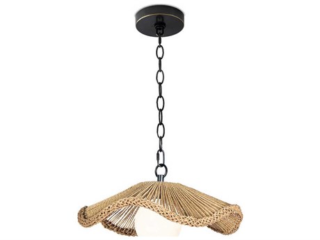 Regina Andrew 1-Light Natural Brown Globe Pendant