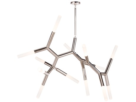 Regina Andrew Traveler 13-Light Polished Nickel Chandelier