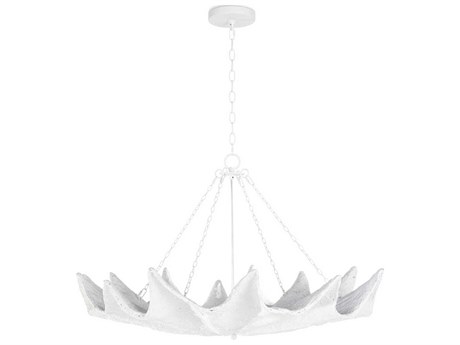 Regina Andrew 12-Light White Candelabra Chandelier