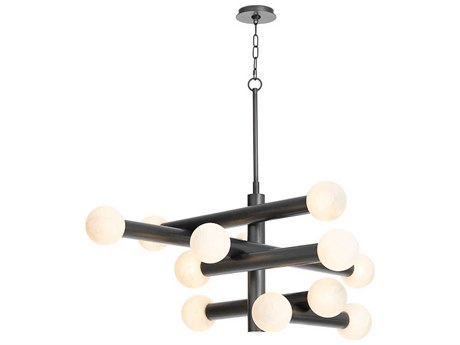 Regina Andrew Dion 12-Light Oil Rubbed Bronze Globe Tiered Chandelier