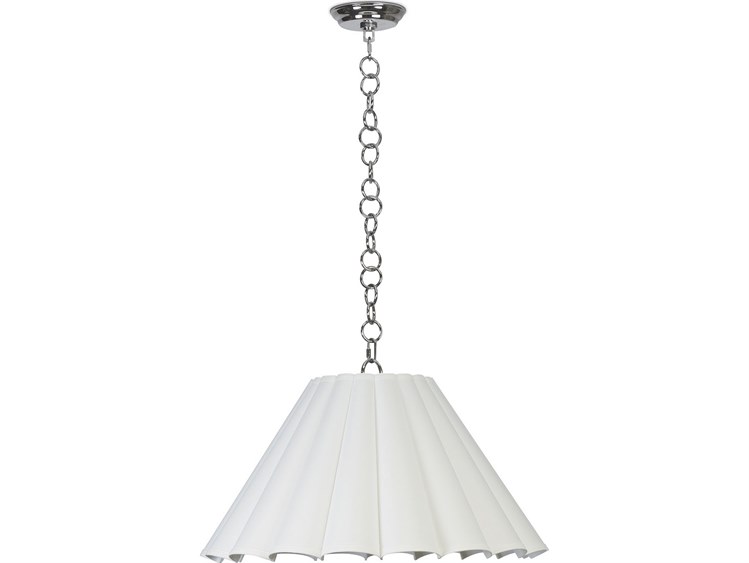 Photos - Chandelier / Lamp Wide Regina Andrew Allison 3-Light White Pendant 16-1548PN 