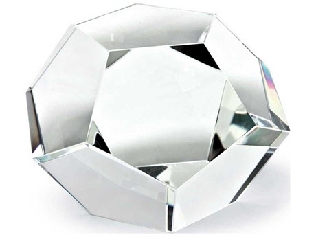 Regina Andrew Crystal 5" Dodecahedron Decorative Accent