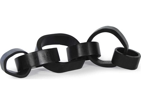 Regina Andrew Black Wooden Links Centerpiece
