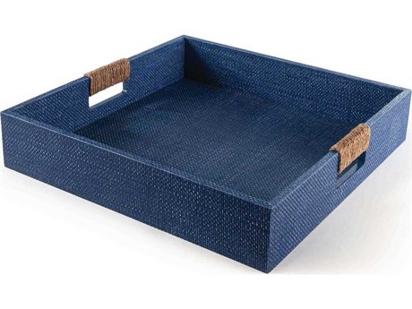 Regina Andrew Logia Indigo 18" Serving Tray