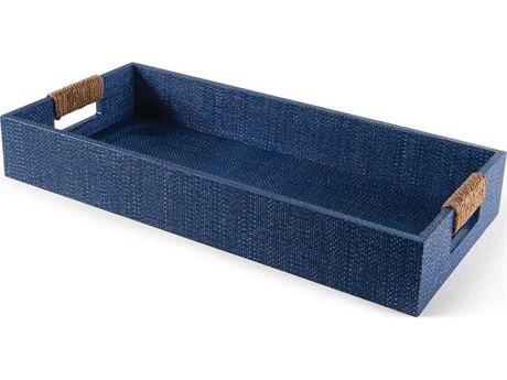Regina Andrew Logia Indigo 24" Serving Tray