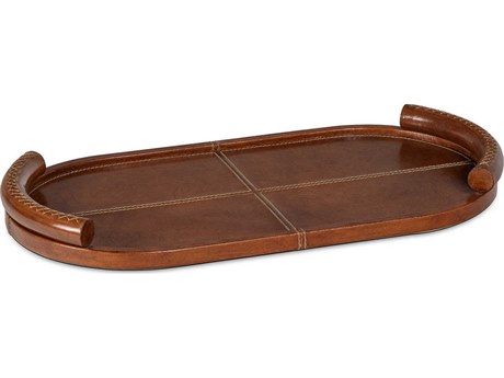 Regina Andrew Forte Brown Serving Tray