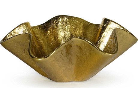 Regina Andrew Pedicoat Brass Decorative Bowl