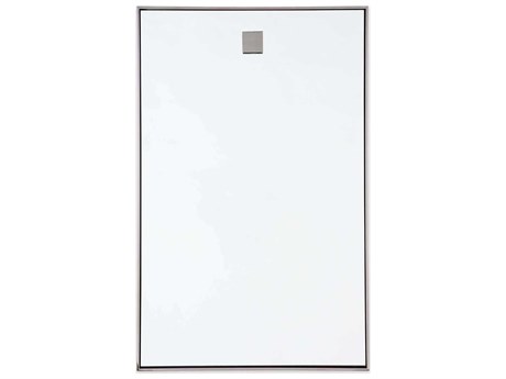 Regina Andrew Polished Nickel Rectangular Wall Mirror