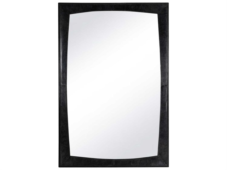 Photos - Other Decoration Flat Regina Andrew Estaban Black Rectangular Wall Mirror 21-1171BLK 
