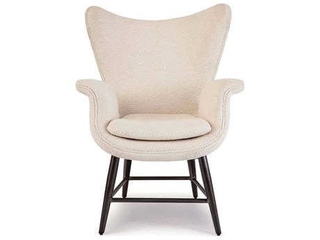 Regina Andrew Geneva White Fabric Accent Chair