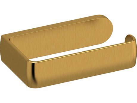 Riobel Ciclo Brushed Gold Toilet Paper Holder