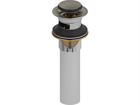 Riobel Lavatory Push Drain with Overflow