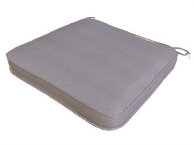 Royal Teak Collection One Seater Cushion-Granite