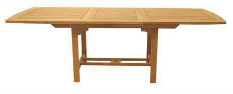 Royal Teak Collection Expansion 72''W x 39''D Rectangular Family Dining Table