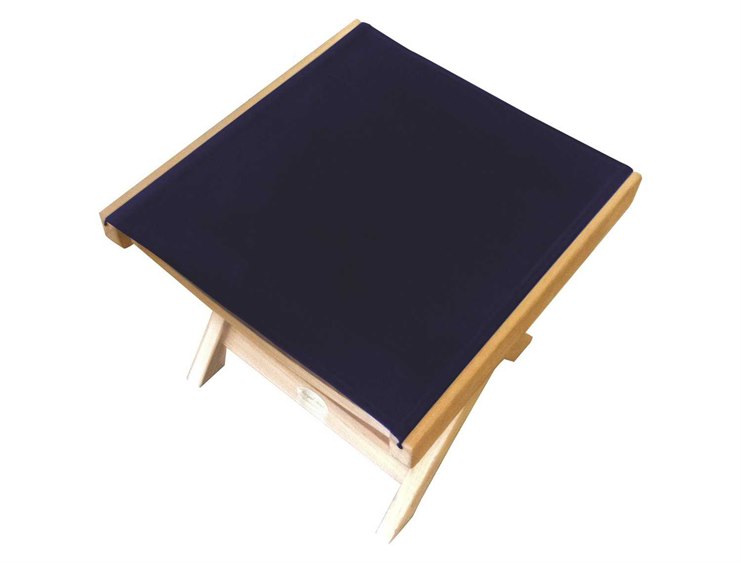 Royal Teak Collection Florida Navy Sling Footrest