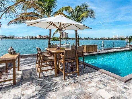 Royal Teak Collection Admiral Bar Set
