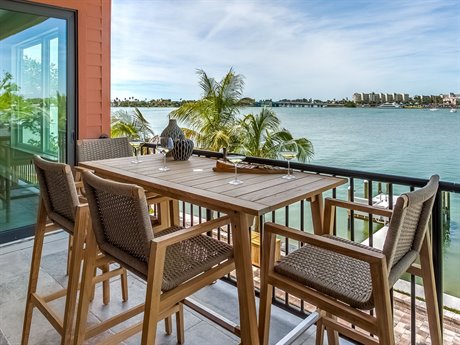 Royal Teak Collection Admiral Bar Set