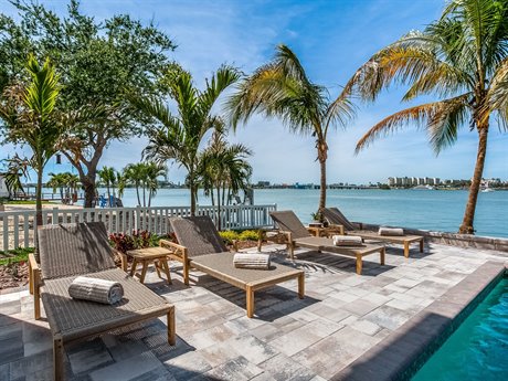 Royal Teak Collection Admiral Outdoor Patio Lounge Set