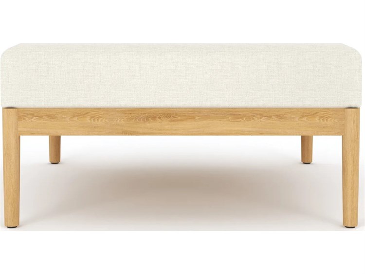 Royal Teak Collection San Lucas Teak Cushion Ottoman