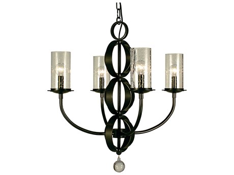 Framburg Compass 4-Light Cylinder Chandelier