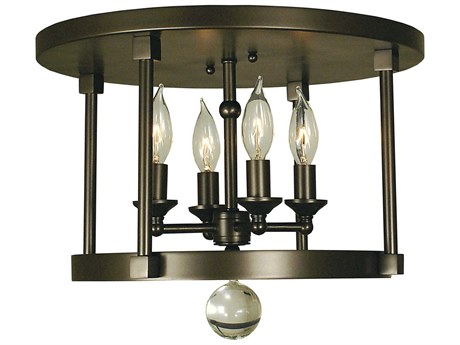 Framburg Compass 4-Light Flush Mount
