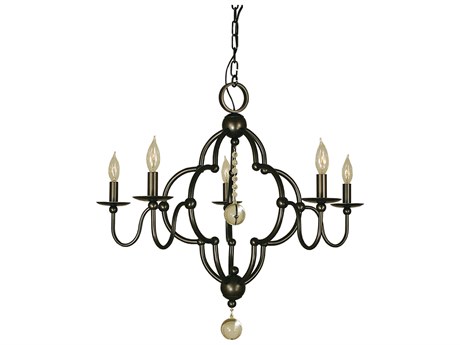 Framburg Quatrefoil 5-Light Chandelier