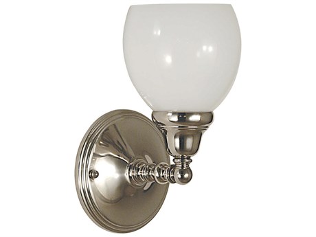 Framburg Sheraton 1-Light Glass Wall Sconce