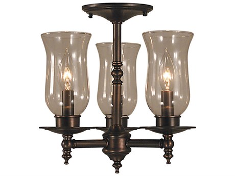 Framburg Sheraton 3-Light Semi Flush Mount