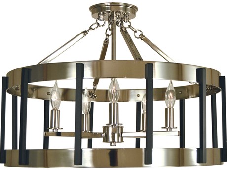 Framburg Pantheon 5-Light Semi Flush Mount