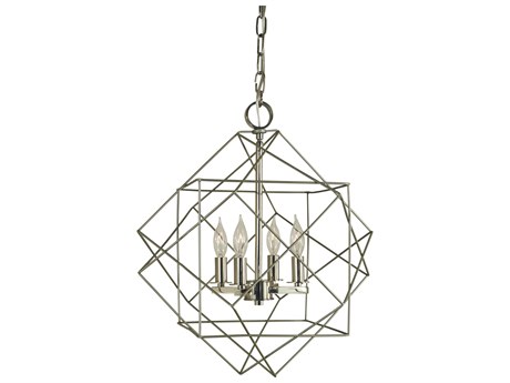 Framburg Etoile 4-Light Pewter Candelabra Chandelier