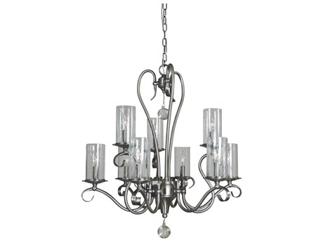 Framburg Ilsa 9-Light Cylinder Chandelier