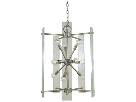 Framburg Metrocraft 11-Light Polished Nickel Sputnik Chandelier