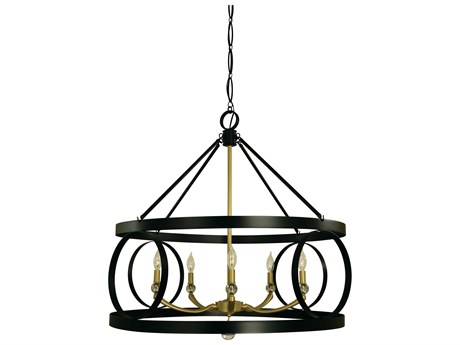 Framburg Amelia 5-Light Candelabra Chandelier