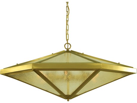 Framburg Nova Brushed Brass Geometric Pendant