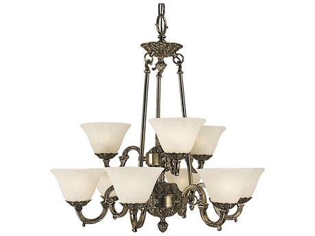 Framburg Napoleonic 9-Light Chandelier