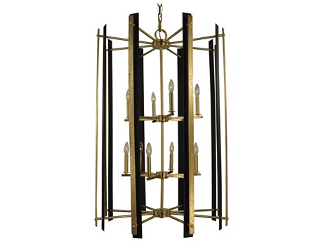 Framburg Bucolic 12-Light Tiered Pendant