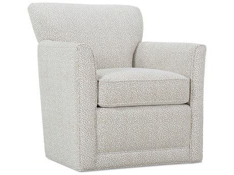 Rowe Times 1" Swivel Fabric Accent Chair