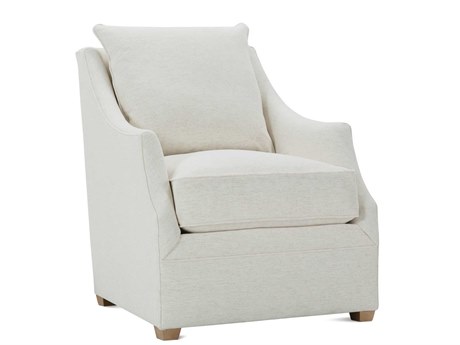 Rowe Kori White Fabric Accent Chair