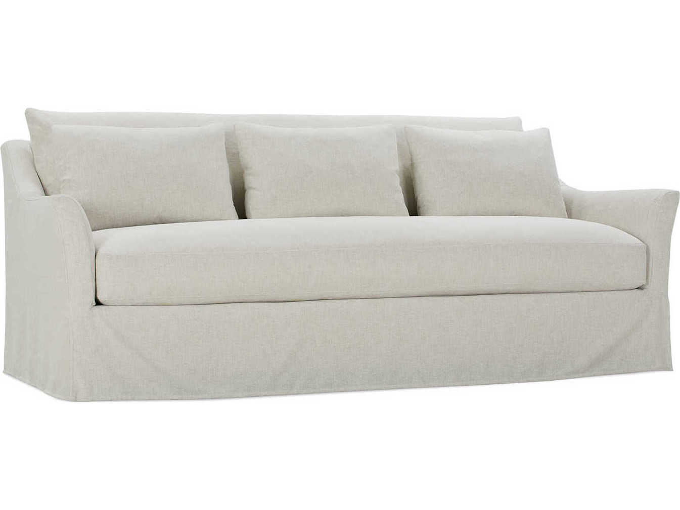 Rowe Furniture Moreau Slip Natural Sofa Couch | ROWMOREAUS002G23